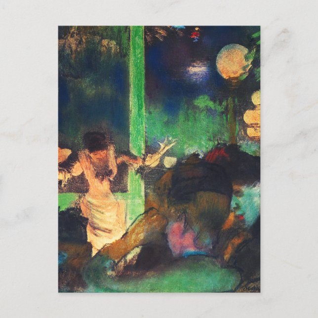 Postcard: Edgar Degas - Cafe des Ambassadeurs Postcard (Front)