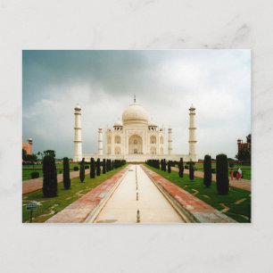 Postcard En Route to Taj Mahal, Agra, India