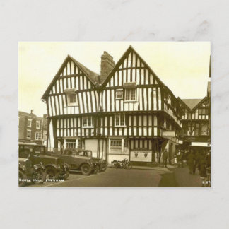 Postcard, Evesham, Worcestershire, 1937 Postcard