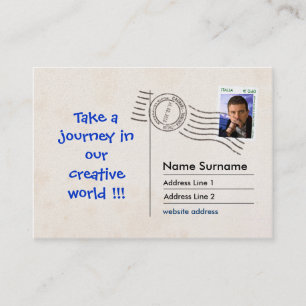 PostCard Fac-Simile Business Card