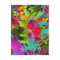 Postcard Floral Abstract Artwork