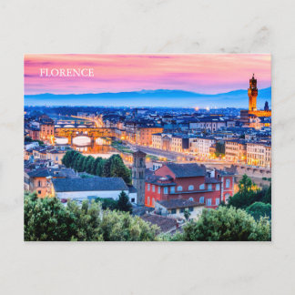 POSTCARD Florence, Italy