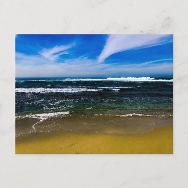 Postcard for beautiful coastal coastal California (Front)