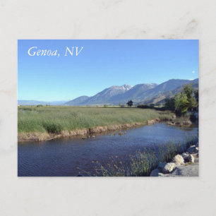 Postcard for Genoa, Nevada