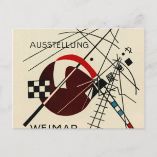 Postcard for the Bauhaus Exhibition by Kandinsky