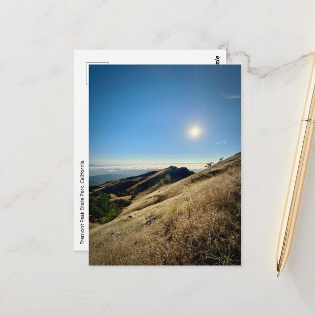 Postcard - Fremont Peak State Park, California (Front/Back In Situ)