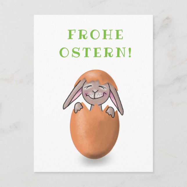 postcard Frohe Easter (Front)