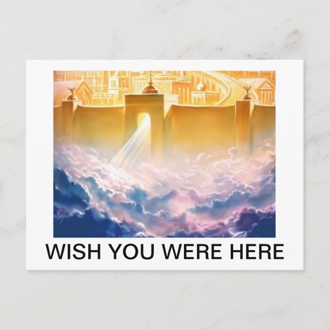 POSTCARD FROM HEAVEN (Front)