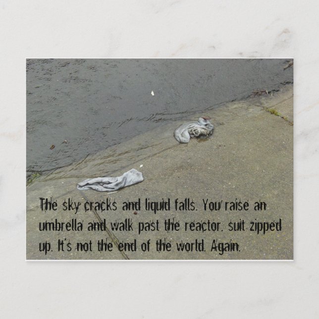 Postcard from the Post-Apocalypse #2 Rainpocalypse (Front)