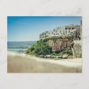 Postcard from Vieste, Apulia, italy