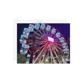 postcard _ gatteo a mare _ ferris wheel