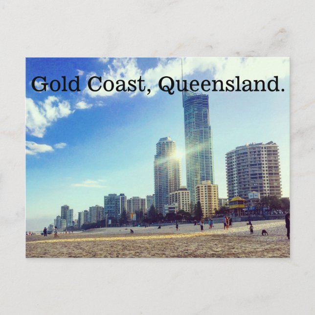Postcard, Gold Coast. Postcard (Front)