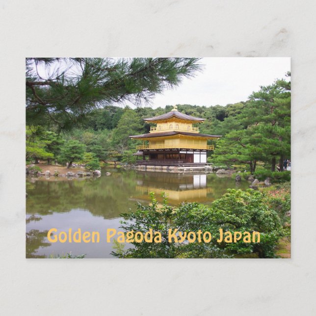 POSTCARD - Golden Pagoda (Front)
