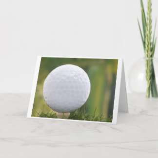 postcard golf ball