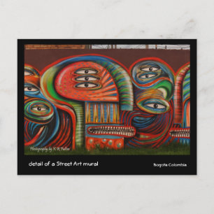 Postcard: Graffiti Eyes Postcard