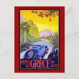 Postcard Greece Greetings Vintage