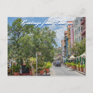 Postcard Greetings from Curacao