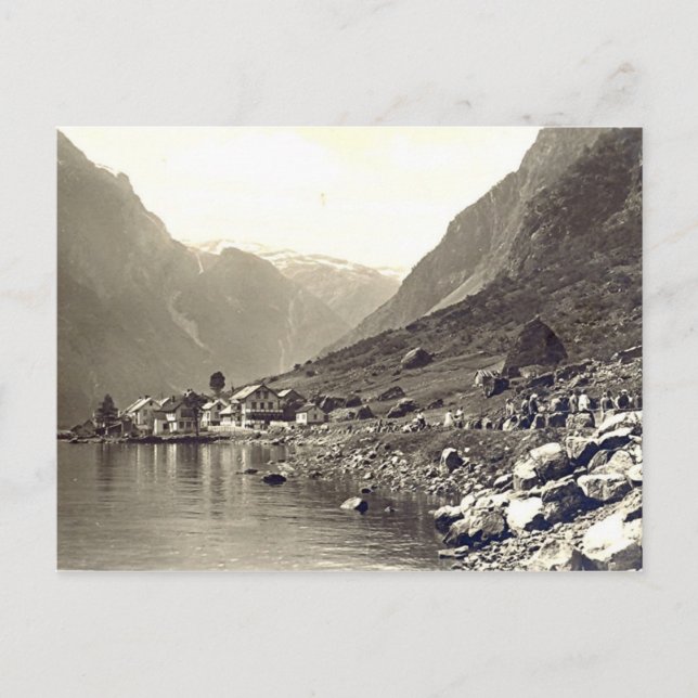 Postcard, Gudvangen, Norway Postcard (Front)