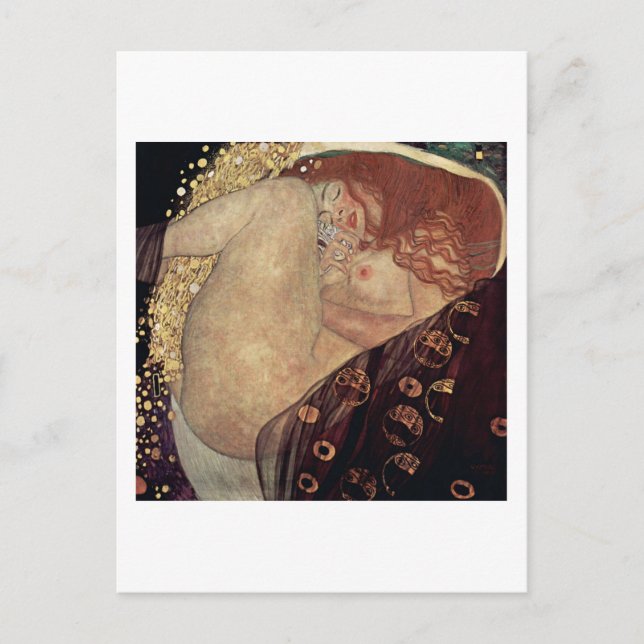 POSTCARD : GUSTAV KLIMT : DANAE : 1917-1918 (Front)
