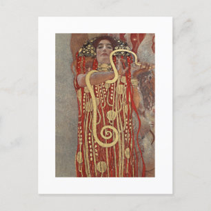 POSTCARD : GUSTAV KLIMT : HYGIEIA : 1907