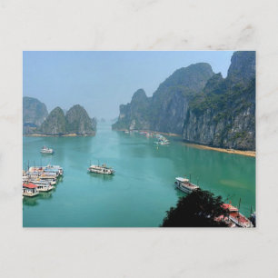 Postcard Ha Long Bay in Quảng Ninh, Vietnam