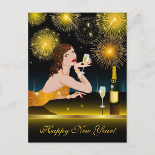 Postcard Happy New Year