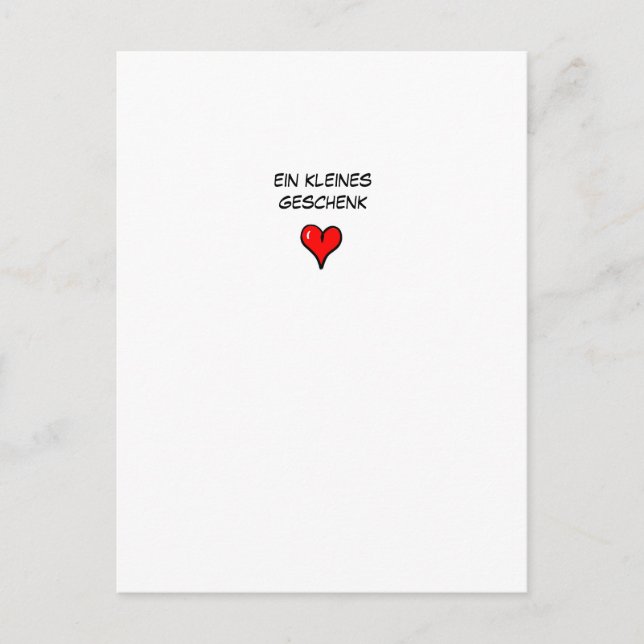 Postcard - Herz - Liebe - Flirt - Valentinstag 3 (Front)