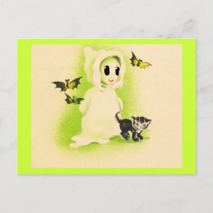 Postcard-Holiday Art-Vintage Halloween 10 Postcard