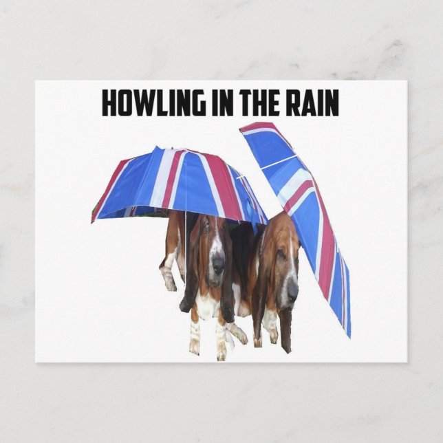 Postcard Howling In The Rain (Front)