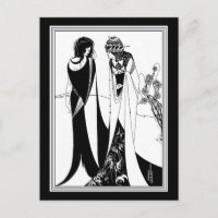 Postcard: Illustration by Aubrey Beardsley