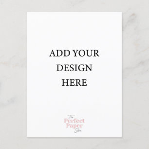 Postcard Invitation Portrait