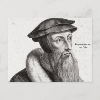 Postcard - John Calvin "This postcard chose me"
