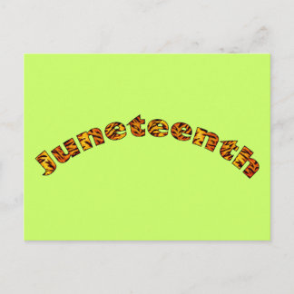 Postcard: Juneteenth Postcard