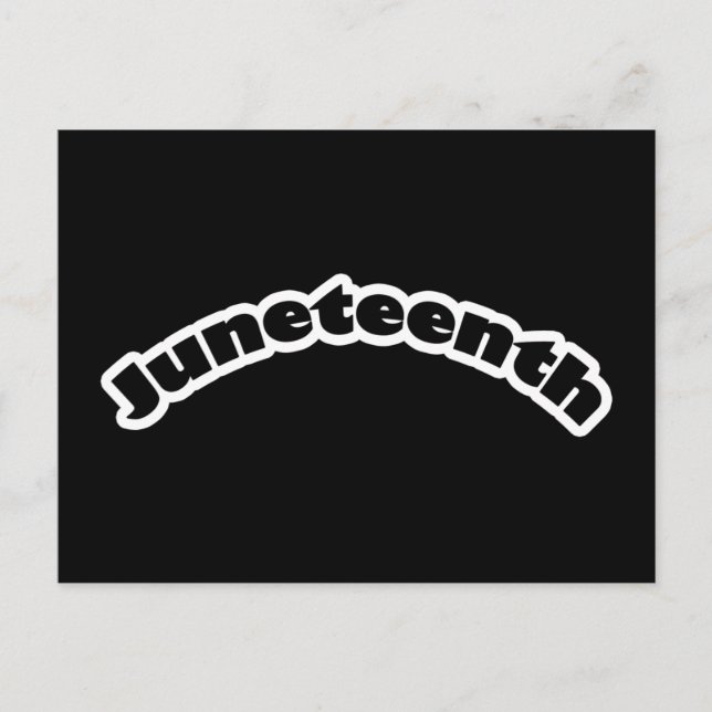 Postcard: Juneteenth Postcard (Front)