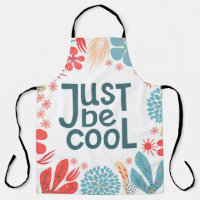 Postcard, just be cool, motivating quote, letterin