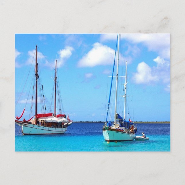 Postcard Kralendijk Bay Bonaire (Front)