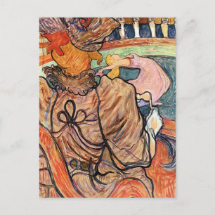 Postcard:   Lautrec - French Art - Nouveau Cirque Postcard