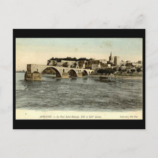 Postcard, Le Pont d'Avignon Postcard