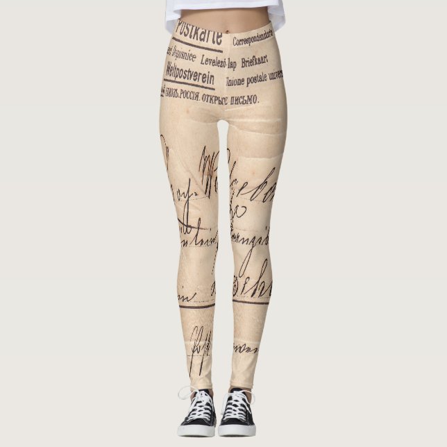 Postcard Leggings (Front)