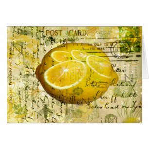 Postcard Lemons