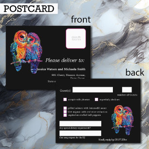 Postcard LGBTQ+ Lovely simple Budget Eternal Unity