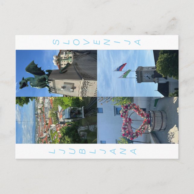 Postcard Ljubljana (Front)
