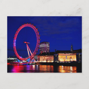Postcard London Eye, London UK