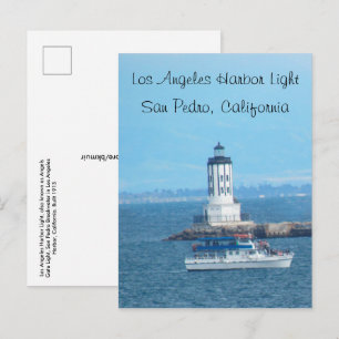 Postcard - Los Angeles Harbour Light