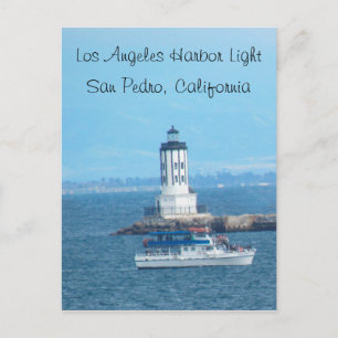 Postcard - Los Angeles Harbour Light