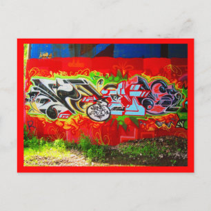 Postcard-Love Art House-Graffiti 3 Postcard