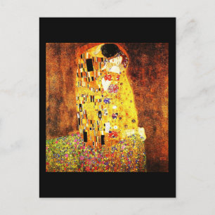 Postcard-Love Art-Klimt-Kiss Postcard