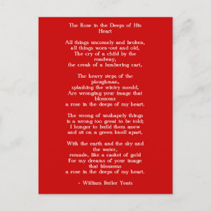 Postcard-Love Art-Love Poem 1 Postcard