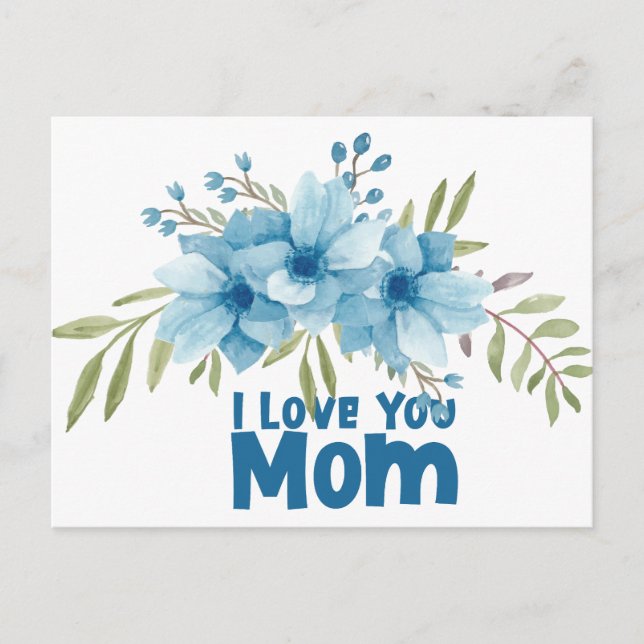 Postcard loves mum (Front)