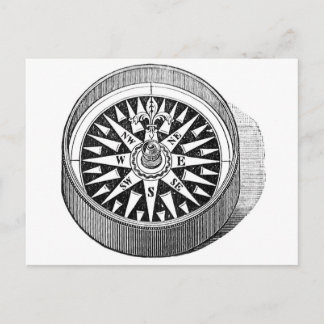 Postcard - Mariner Compass